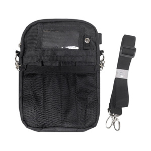 Sac de ceinture médical OEM 16x2.5x23 cm avec poches en filet pour le rangement de matériel infirmier, noir - Product Image 5