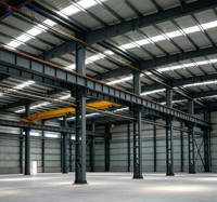 Almacén de Estructura de Acero Prefabricado, Taller Industrial Metálico de Múltiples Pisos, Edificio de Fábrica de Acero Prediseñado