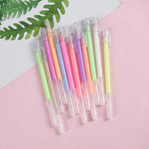 15 Couleurs Stylos Pastel Haute Brillance Noir Carte <span class=keywords><strong>Gouache</strong></span> Dessin Stylos Grande Capacité Manuel Marqueurs - Product Image 5