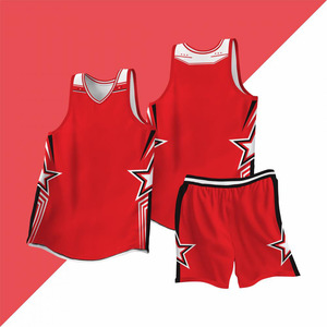 Uniformes de basket-ball d'été imprimés à manches courtes, respirants, surdimensionnés, multicolores, de haute qualité, avec logo personnalisé - Product Image 4