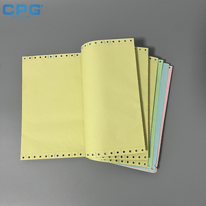 Bulk Order CB CFB CF NCR Paper Bank Statement Roll Factory Direct Carbonless Copy Paper Office Invoice Printing <b>Sheet</b> - Product Image 1