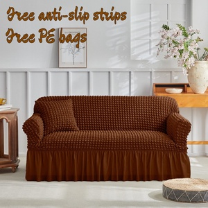 Outdoor <strong>Sofa</strong> Cushion <strong>Cover</strong> 7-piece Stretch Reclining Couch <strong>Covers</strong> <strong>5</strong> Seats <strong>Corner</strong> <strong>Sofa</strong> <strong>Cover</strong>, Soft Jacquard Knit Slipcover - Product Image 1