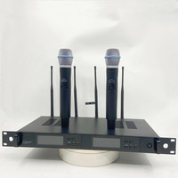 Microphone sans fil à réduction de bruit professionnel UHF à condensateur Qlxd4 Qlx24d Beta87a pour les spectacles sur scène de l'église
