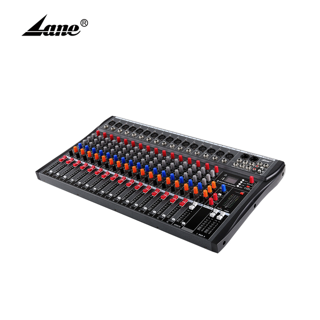 CT-160L Profecional Digital 16 Channels DJ Controller Audio Console Mixer With 48V Phantom Power