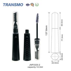 Flacon de mascara transparent, flacon de mascara vide à étiquette privée, 12 ml, flacon de mascara vide unique avec brosse personnalisée - Product Image 2