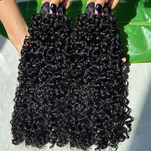 Vente en gros VWC Water Paquets de cheveux bouclés cambodgiens 100% Extensions de cheveux crus de qualité supérieure Cheveux crus vierges - Product Image 1