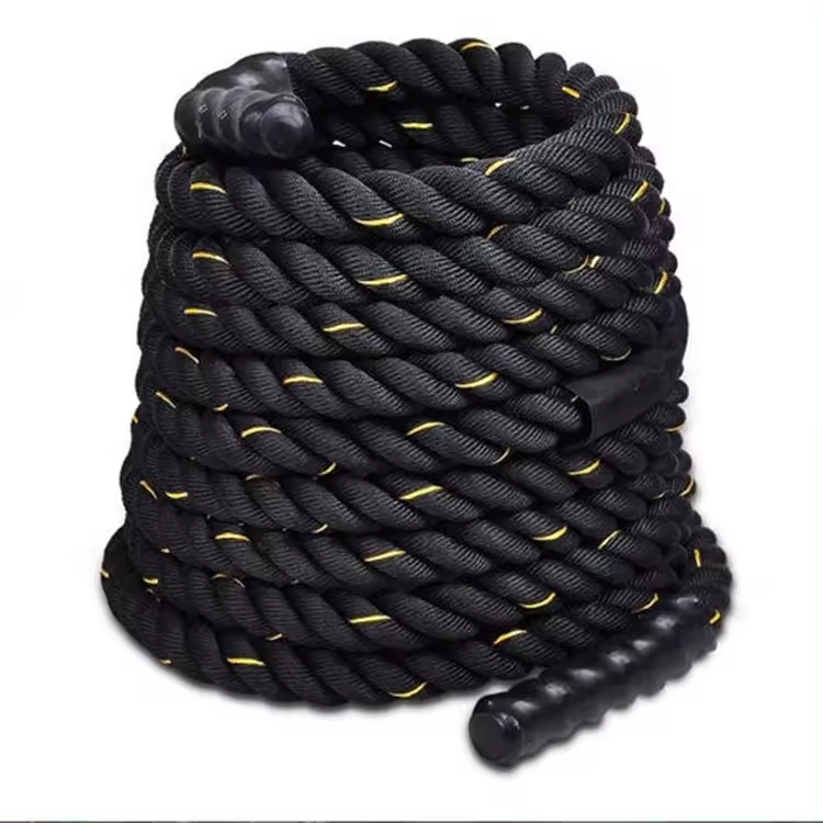 MMA Factory Price Heavy Duty 9 cm Battle Training Rope for High Intensity Aerobic Training Gym Accessories Anchor