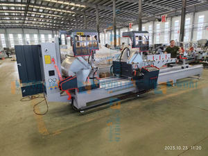 Высокоточная ЧПУ двойная режущая пила для алюминиевых профилей в оконных и дверных машинах - Product Image 4