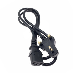 एसी पावर कॉर्ड केबल ब्रिटिश इंग्लैंड जीबी प्लग एसी पावर केबल <span class=keywords><strong>3</strong></span> कोर <span class=keywords><strong>2</strong></span> कोर वायर - Product Image 4