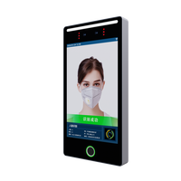 오픈 소스 8인치 안드로이드 얼굴 인식 단말기 (릴레이 옵션, ID IC 카드, QR 코드 스캐너, 생체 지문 인식 기능 포함)