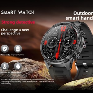 นาฬิกาสมาร์ทวอทช์ผู้ชาย รุ่น <span class=keywords><strong>V99</strong></span> หน้าจอขนาดใหญ่พิเศษ พร้อมไฟฉาย รองรับการโทรผ่านบลูทูธ วัดอัตราการเต้นของหัวใจ วัดความดันโลหิต แอนิลโล อินเทลิเจนเต้ ปารา ฮอมเบร - Product Image 2