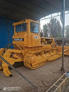 Topadora de cadenas usada Caterpillar D6D 2018, capacidad de nivelación de 5.4m, motor CAT de 100HP con bomba y motor. - Product Image 2