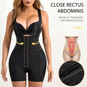 One-Piece <strong>Shapewear</strong> Bodysuit Women's High Waist Girdle Tummy Control Padded Hip Enhancer <strong>Underwear</strong> Sleeveless Bodysuit <strong>Shapewear</strong> - Product Image 3