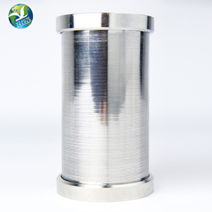 Nuôi trồng thủy sản hệ thống 50 micron 304 316 <span class=keywords><strong>316L</strong></span> thép không gỉ <span class=keywords><strong>Wedge</strong></span> Dây màn hình trống Lọc - Product Image 1