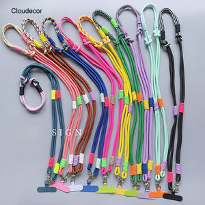 Collana per <span class=keywords><strong>telefono</strong></span> colorata per ragazze <span class=keywords><strong>tracolla</strong></span> in poliestere a <span class=keywords><strong>tracolla</strong></span> adatta a tutti i casi per <span class=keywords><strong>telefono</strong></span> <span class=keywords><strong>con</strong></span> cordino per <span class=keywords><strong>telefono</strong></span> robusto e Anti perso - Product Image 1