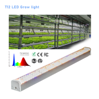 Lampe de croissance LED à spectre complet pour semis agricoles, lumière supplémentaire pour la floraison, 120-140 µmol/m²/s, CRI 80-90Ra, 18-45W, IP44