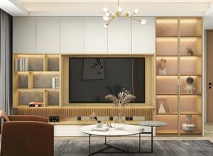 <b>Wall</b> Unit <b>Tv</b> Cabinet Modern Design Living Room Furniture <b>Tv</b> <b>Stand</b> Modern Wooden <b>Tv</b> Cabinet - Product Image 2