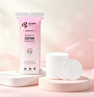 Disques de coton cosmétiques ronds doux jetables à usage unique pour le démaquillage du visage, fournitures quotidiennes de soins personnels pour la peau