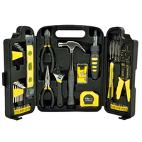 129 pièces ensemble d'outils à main d'entretien ménager professionnel