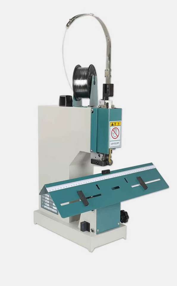 5.5mm Thickness Single Head Electric Wire Stitcher Pedal Operated ...
