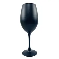 Crystal Water Glasses Bar Drinking Champagne Flutes Stock Wine Cup Set Black Glass Goblets 2021