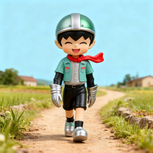 יצרן בהתאמה אישית, עיצוב דמויות פעולה מוויניל PVC, מפעל OEM לצעצועי מעצבים לאספנים עם גרסת Q - Product Image 2