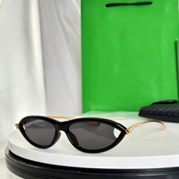Lunettes de soleil tendance à monture intégrale, légères, avec verres PC dégradés dorés, protection UV400, pour unisexe, plage et extérieur