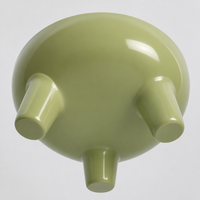 Bol pour chat en forme de patte d'éléphant, anti-renversement, profond, 90 mm, ergonomique, facile à nettoyer, pour l'alimentation des chats et des chatons
