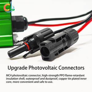 Contrôleur de charge solaire MPPT Boost 1200W étanche <span class=keywords><strong>avec</strong></span> connecteur solaire 48V 60V 72V réglable 12-60V 30A pour usage domestique - Product Image 6