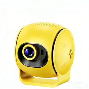 Adaptador de Corriente Estadounidense, Proyector Android <span class=keywords><strong>TV</strong></span> Box, Proyector Inteligente 720P, Decodificación 4K, Proyector 4K para Cine en Casa, Proyector de Video para Fútbol - Product Image 5