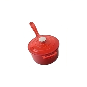 Panci Penggorengan, peralatan dapur besi cor 7 potong Enamel Set panci panggang Steak, panci sup, panci makanan laut, panci penggorengan untuk memasak - Product Image 3