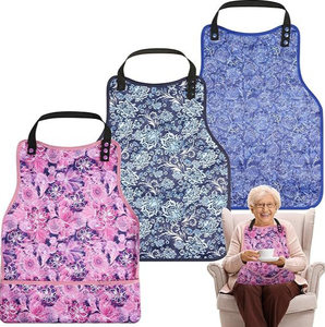 Tabliers imperméables <span class=keywords><strong>pour</strong></span> <span class=keywords><strong>personnes</strong></span> <span class=keywords><strong>âgées</strong></span>, idéaux <span class=keywords><strong>pour</strong></span> les repas – Vente chaude transfrontalière - Product Image 2