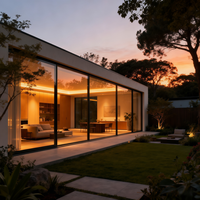 Conception architecturale de villa de luxe sur mesure, plan de maison de style moderne, système de cinéma maison intelligent, 3D+CAD, salle de bain, salon, chambre à coucher