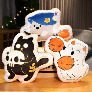 Tùy Chỉnh Halloween Ma Gối Siêu Mềm Thêu Sang Trọng Nhồi Bông Phim Hoạt Hình Đệm Cho Đảng Sofa Trang Trí Nội Thất Và Kỳ Nghỉ Quà Tặng - Product Image 2