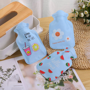 <span class=keywords><strong>Smoon</strong></span> Hot Selling Cartoon Animal Pattern Mini Cute 350ml Plush Hot Water Bottle Keep Hand Warm Hot Water Bag - Product Image 1