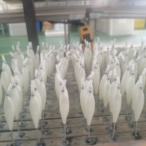 Usine OEM 8CM Crevettes en bois Leurre de pêche artificiel Vente en gros EGI <span class=keywords><strong>Duel</strong></span> Squid Jig - Product Image 6