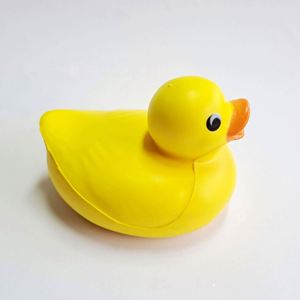 Pelota Antiestrés con Forma de Pato Amarillo, Logotipo Impreso, Juguetes para Aliviar el Estrés, Regalos Promocionales - Product Image 1
