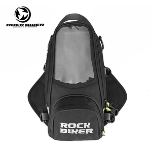 Sac de réservoir de moto imperméable neuf, noir, magnétique, pour navigation et téléphone - Product Image 6