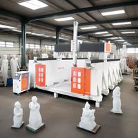 Centre d'usinage CNC 5 axes professionnel pour le moulage sous blister et la sculpture de moules en mousse EPS, machine CNC 5 axes pour le travail du bois