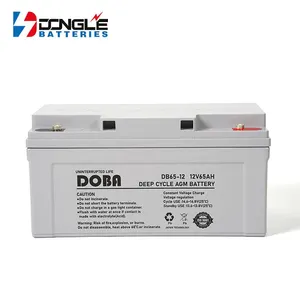 Dongle Hoge Kwaliteit DB65-12 Opslagsystemen Agm 12V 65ah Lood Zuur Solar Gel Batterij