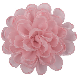 ช่อดอกไม้ผ้าตาข่ายผ้าไหมลูกไม้แบบทำมือสำหรับรองเท้าทำผมหมวกเครื่องประดับเสื้อผ้า - Product Image 2