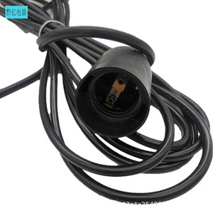 <b>E27</b> <b>Lamp</b> <b>Holder</b> Power Cord With Switch 10A 250V Indoor Use Plastic Screw Base Bulb <b>Holder</b> For Desk Or Pendant Light - Product Image 5