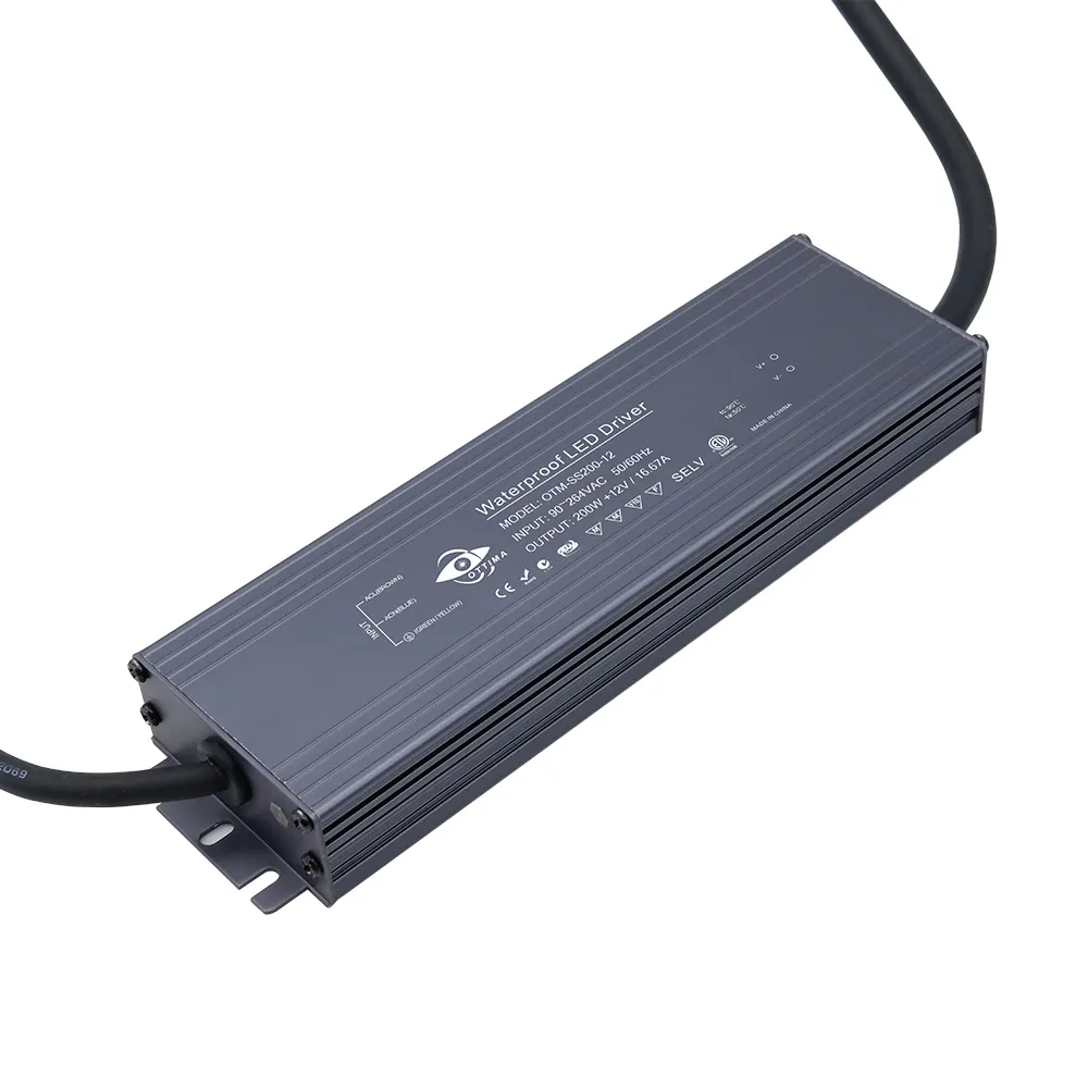 60w Led Driver Wholesale Waterproof Ip67 Switching Power Supply 24V 150W Led Driver 200W Triac Dimming 100W Led Driver