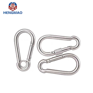 HM926 <span class=keywords><strong>Mousqueton</strong></span> en acier inoxydable 304 316 avec anse et crochet à ressort – Produit en promotion - Product Image 5