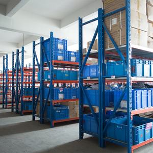 Estante de almacenamiento de acero industrial personalizado, estantería de 5 palés para uso en almacén doméstico, estante de largo alcance, cartón de protección contra la corrosión - Product Image 2