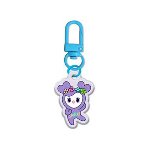 Porte-clés en acrylique Idol <span class=keywords><strong>TWICE</strong></span> Anime Cartoon avec impression UV, adorable motif <span class=keywords><strong>MOMO</strong></span> SANA MINA - Product Image 6