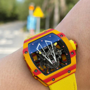 Nouvelle Montre Mécanique de Luxe Designer 2026 27-03 Tourbillon Haute Qualité en Carbone Brasé pour Homme - Product Image 3