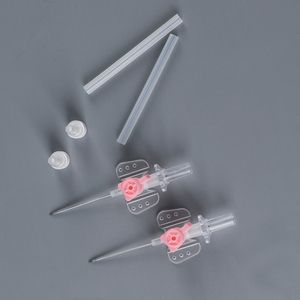 Harga pabrik 18G 20G 22G 24G 26G kateter kanula dokter hewan jarum indwelling vena medis - Product Image 6