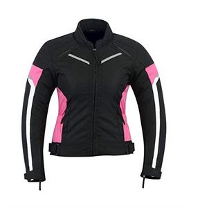 Shemax 2023 superventas de alta calidad personalizado al por mayor señoras mujeres motocicleta blindada textil Cordura chaqueta impermeable - Product Image 4