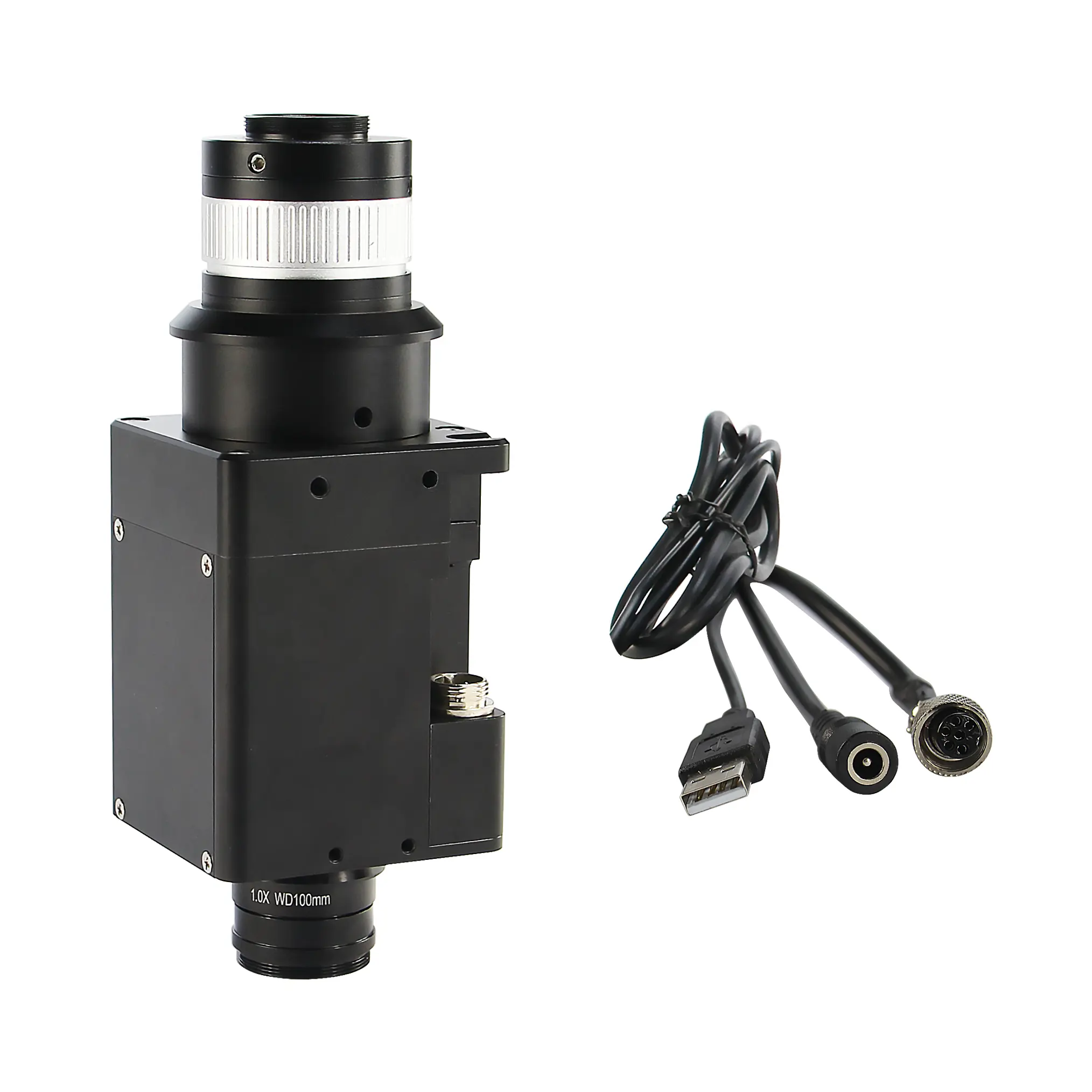 Ft-Opto FB330AM 0.3-3.0X זום מנוע 4K ברזולוציה גבוהה 1:10 יחס וידאו מיקרוסקופ דיגיטלי עדשה
